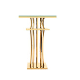 Kerry Cocktail Table - Gold RENTAL